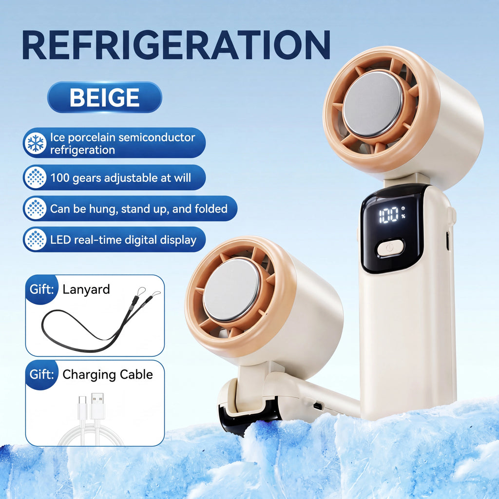 Ventilateur Portatif Turbo Refroidissant -16 °C